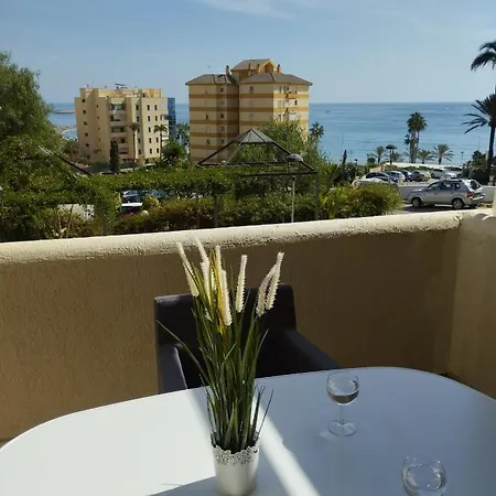 Estudio Terraza Vista Mar Parking Gratuito Piscinas Benalmádena Extérieur photo