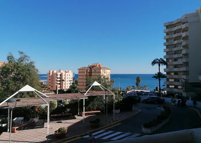 Estudio Terraza Vista Mar Parking Gratuito Piscinas